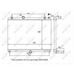 RADIADOR C5 / 508 / 210-