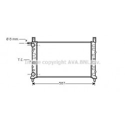 RADIADOR FIAT FIORINO 88-