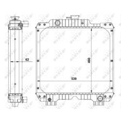 RADIADOR CASE JX60, JX70,...