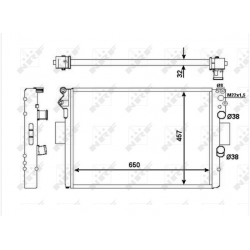 RADIADOR IVECO DAILY II 99-