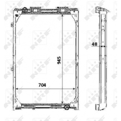 RADIADOR MAN F2000 94-