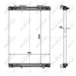 RADIADOR MAN F2000 94-