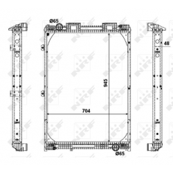 RADIADOR MAN F2000 94-