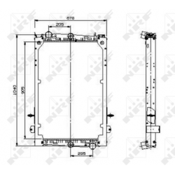 RADIADOR DAF 85 92-