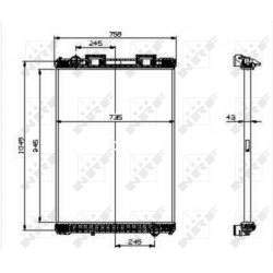 RADIADOR MAN F2000 94-