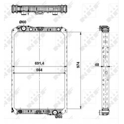 RADIADOR MERCEDES AXOR 02-