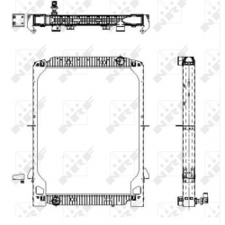 RADIADOR IVECO EUROTECH 92-