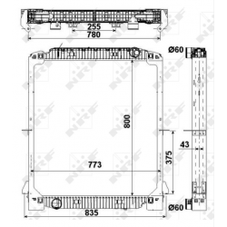 RADIADOR IVECO EUROTECH 98-