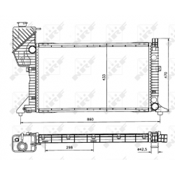 RADIADOR MERCEDES Sprinter...