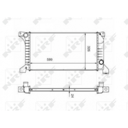 RADIADOR FORD Transit 100 85-