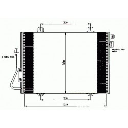 CONDENSADOR RENAULT CLIO 98-