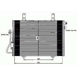 CONDENSADOR RENAULT KANGOO 97-